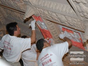 לחיצה להגדלת תמונה פיגמנט לפוליאוריטן SO-STRONG מתווסף לכל שיכבה של Brush-on 40.