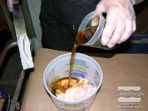 לחיצה להגדלת תמונה מערבבים את חומר גיבוי התבניות Plast Paste II