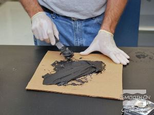 לחיצה להגדלת תמונה אפוקסי הPC-3 מוכן כאשר מתקבל צבע אחיד.