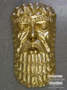 לחיצה להגדלת תמונה יציקת קצף פוליאוריתן Foam iT!® 5 בשילוב עם אפקט זהב Cast Magig Goldfinger בצע זהב.