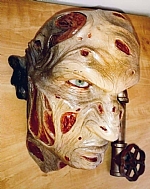 הכנת פסל בדמותו של פרדי קרוגר - ליאו בן דוד