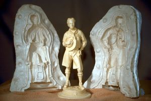 לחיצה להגדלת תמונה מערבבים את הפיגמנט לפוליאוריטן So-Strong עם חלק B ביסודיות.