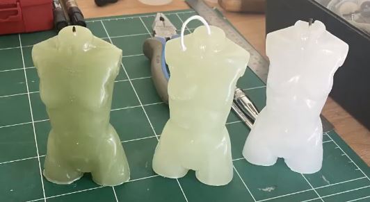 הכנת נרות תלת מימדיים מיוחדים - יוסי שליו