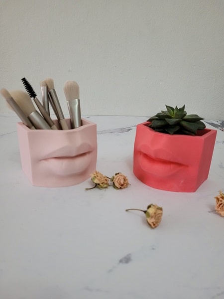 לחיצה להגדלת תמונה פיסול יצירתי של שפתיים לשימושים שונים