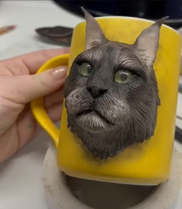 לחיצה להגדלת תמונה פיסול ייחודי של חיות בעבודת יד (אנסטסיה מלקוב)