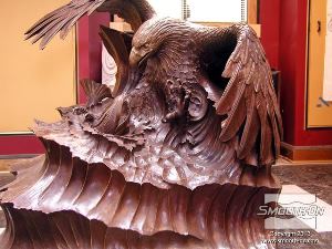 לחיצה להגדלת תמונה את מודל השעווה שעליו יצקו את הברונזה הכינו באותה תבנית.