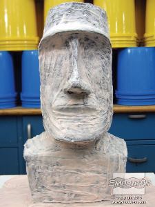 לחיצה להגדלת תמונה לאחר שמסיימים למרוח את השכבה הראשונה, מחכים כ-45 דקות עד שהסיליקון Dragon Skin® 10 FAST הופך לדביק (Tacky).