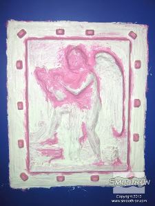 לחיצה להגדלת תמונה מניכים לשכבת הסיליקון Mold Max® Stroke הסמיכה להתמצק במשך 45 דקות לפני שמורחים את השכבה הבאה.