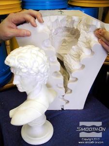 לחיצה להגדלת תמונה תבנית הסיליקון העתיקה במדוייק את כל פרטי המודל המקורי.