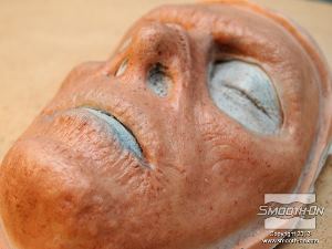 לחיצה להגדלת תמונה מניחים ל סיליקון עם הפיגמנט הPsycho Paint® להתמצק במשך 4 שעות.