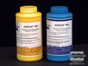 לחיצה להגדלת תמונה עבור היציקה משתמשים בסיליקון רך במיוחד EcoFlex® 00-30. יחס הערבוב של החומר הוא 1:1 לפי נפח.