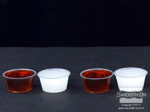 לחיצה להגדלת תמונה היציקה תהיה מורכבת משתי מנות נפרדות (אך זהות) שיצבעו בפיגמנטים שונים. המנות ישולבו בתבנית כשניצוק אותם פנימה בנפרד.