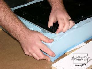 לחיצה להגדלת תמונה מפרידים את המודל המקורי מהתבנית.