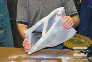 לחיצה להגדלת תמונה לבנים אלו עמידות מאוד בזכות הגמישות והחוזק של פוליאוריתן מוקצף גמיש  הFlex Foam-iT! X.