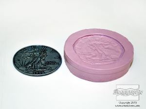 לחיצה להגדלת תמונה בצק סיליקון Equinox 38  מעתיק את הפרטים של המודל בצורה מושלמת. 