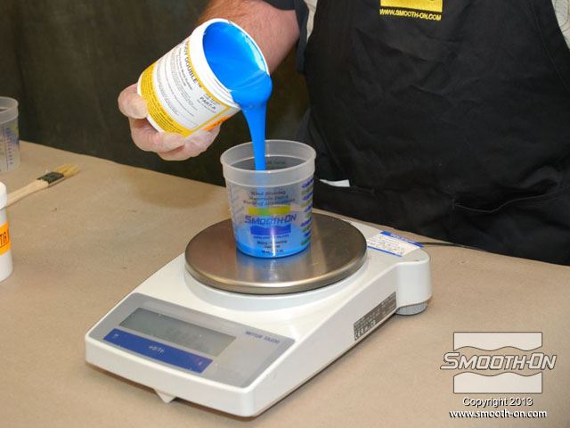 שוקלים 100 גרם בסיס (Part A) של סיליקון להעתקת גוף Body Double.