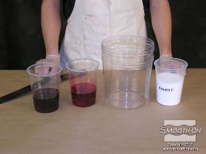 לחיצה להגדלת תמונה החומרים מוכנים לערבוב.