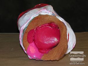 לחיצה להגדלת תמונה קצף הFoam-iT!® 5  מספק תמיכה מבנית קלה וחסכונית לדגם.