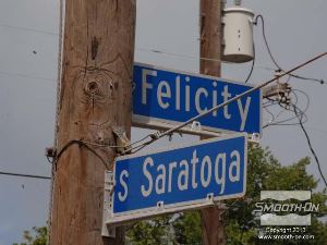 לחיצה להגדלת תמונה פינת הרחוב בו יוקם המבנה. 