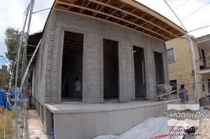 לחיצה להגדלת תמונה באותה תבנית פוליאוריטן Vytaflex 60 משתמשים מספר רב מאוד של פעמים להקמת בתים נוספים. 